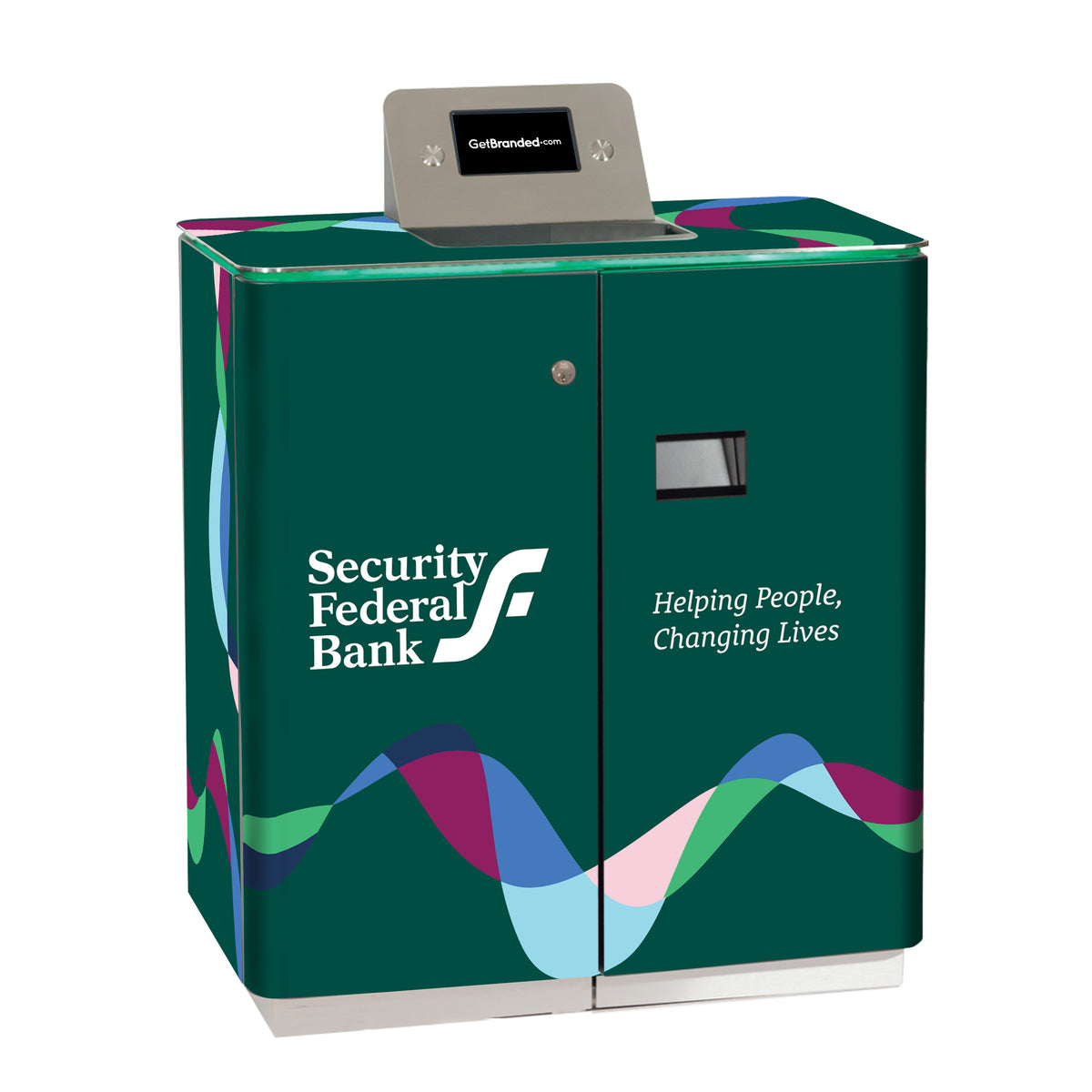 Branded Counter Wraps Magner 900 Coin Counter Wrap – GetBranded.com