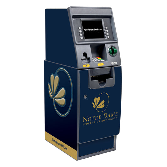 NCR SS14 (6614) ATM Wrap with Level One Safe Rendering.