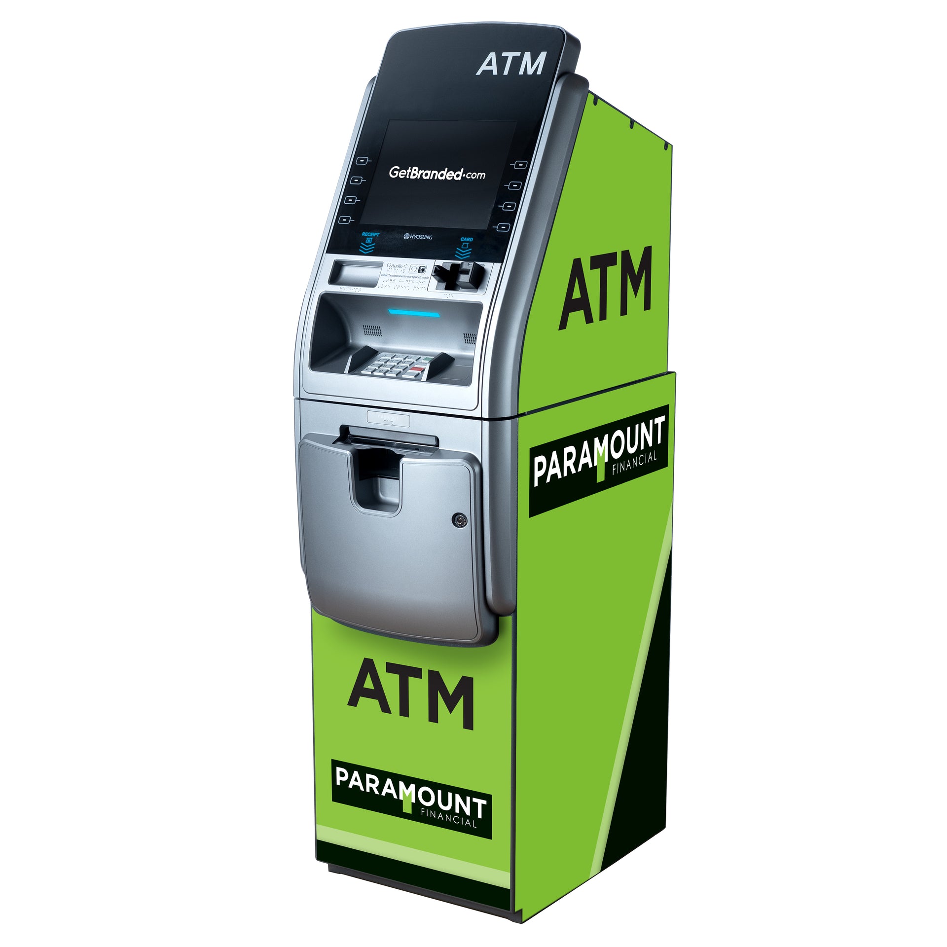 Hyosung Force ATM Wrap with Level One Safe (NH2800lvl1) – GetBranded.com