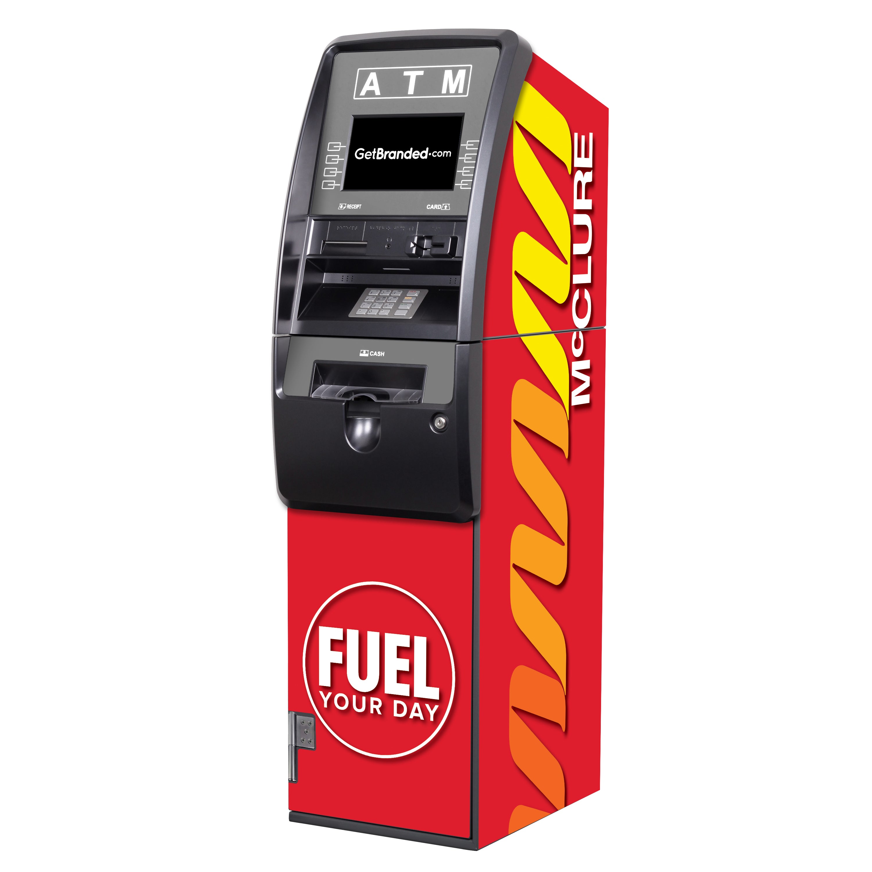 Genmega Onyx SharkSkin® ATM Wrap with Level One Safe – GetBranded.com