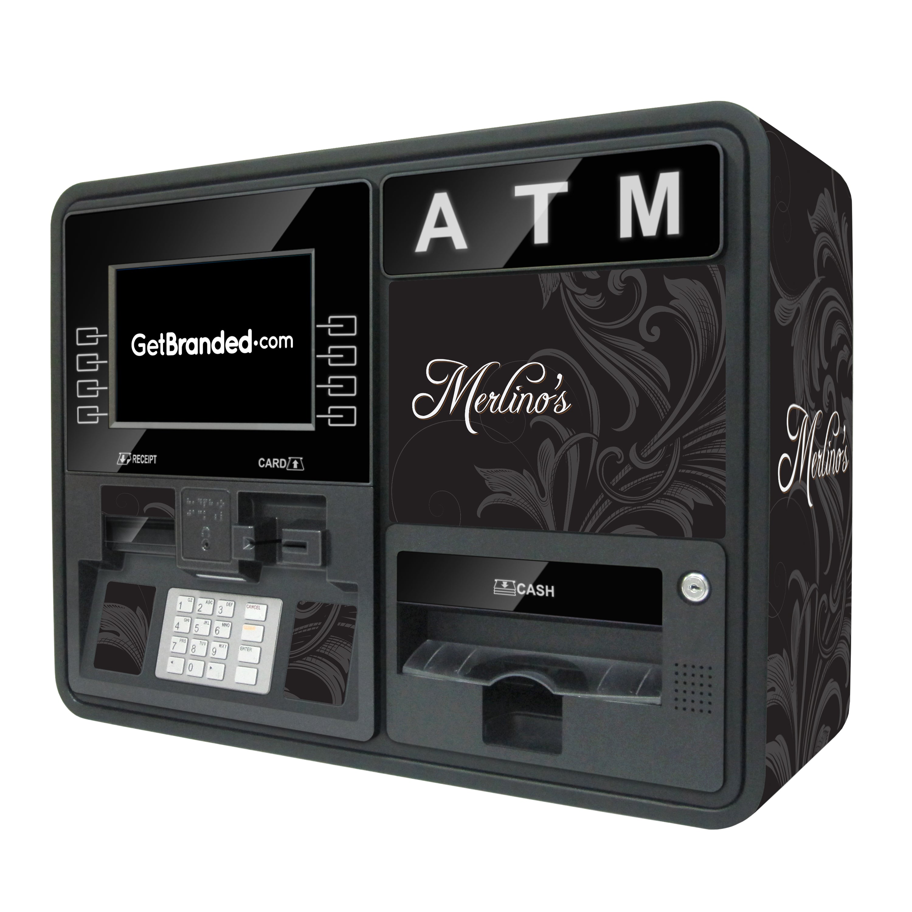 Genmega Onyx W SharkSkin® ATM Wrap – GetBranded.com