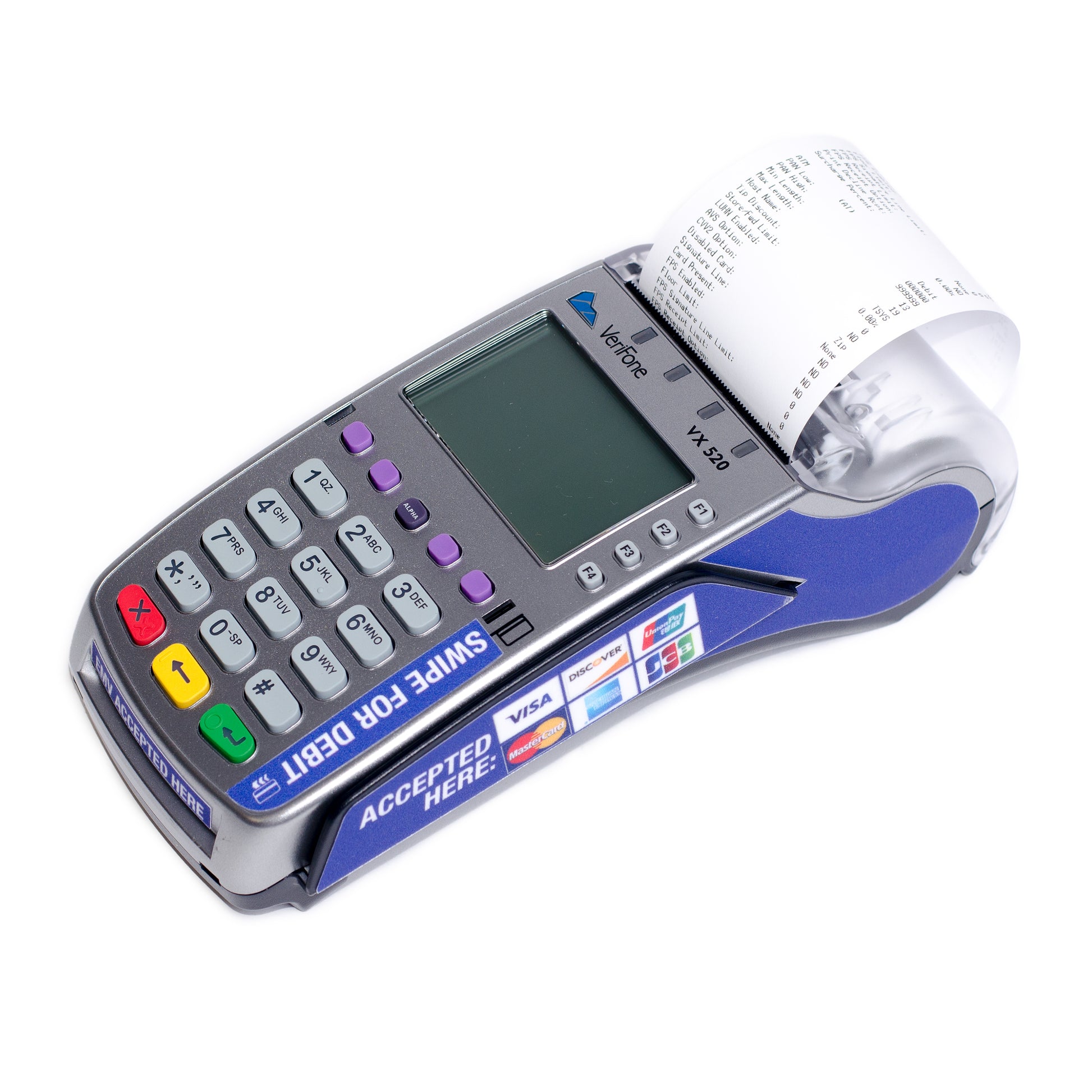 Verifone VX520 Point of Sale Terminal Wrap Rendering 3.