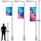 31.5" Wide Double-Sided Pole Banner with Hardware