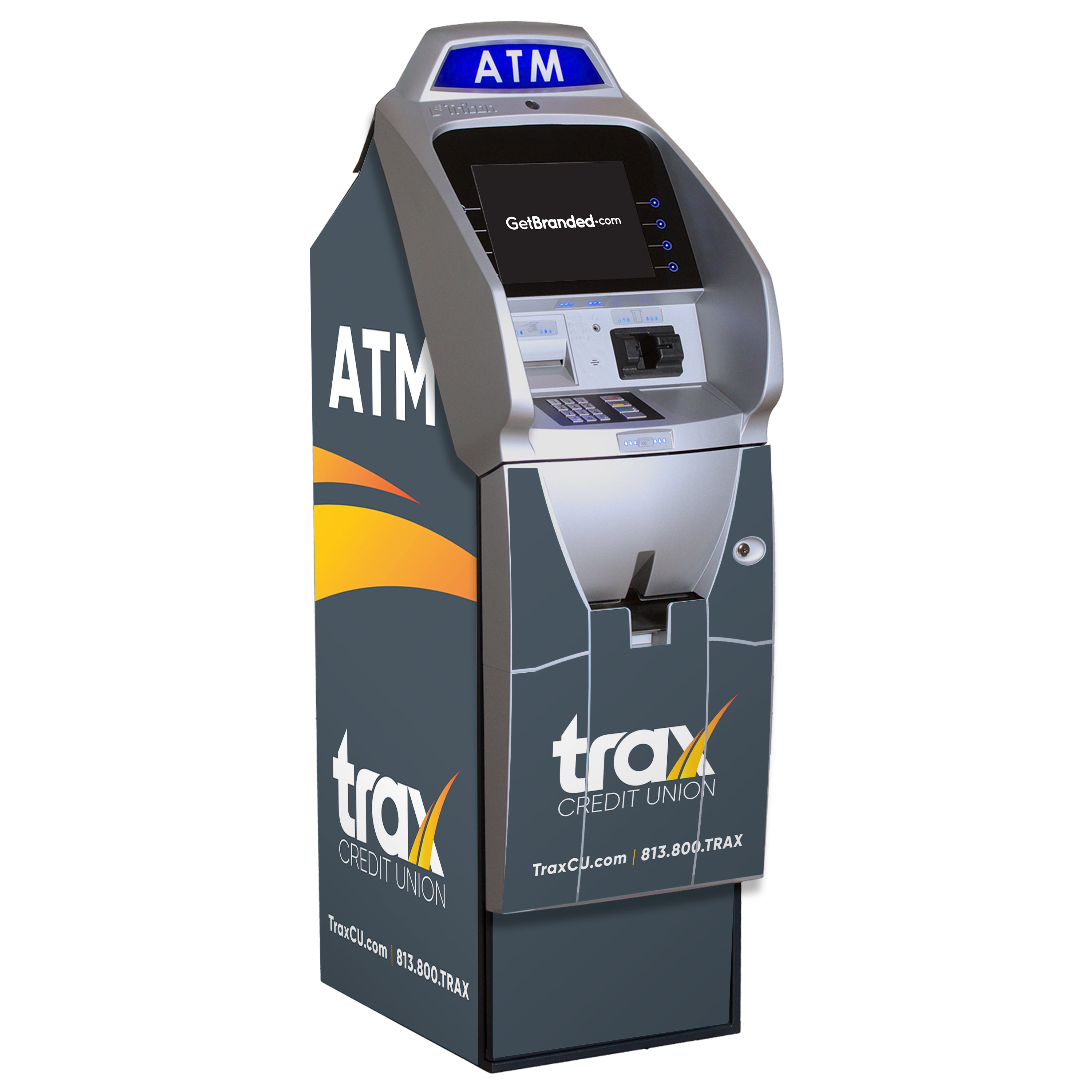 Triton RL2000 ATM Wrap with Level One Safe – GetBranded.com