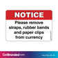 Notice Remove Items from Currency Decal size guide.