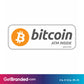 Bitcoin ATM Inside Decal size guide. 4 inches by 1.5 inches in size.