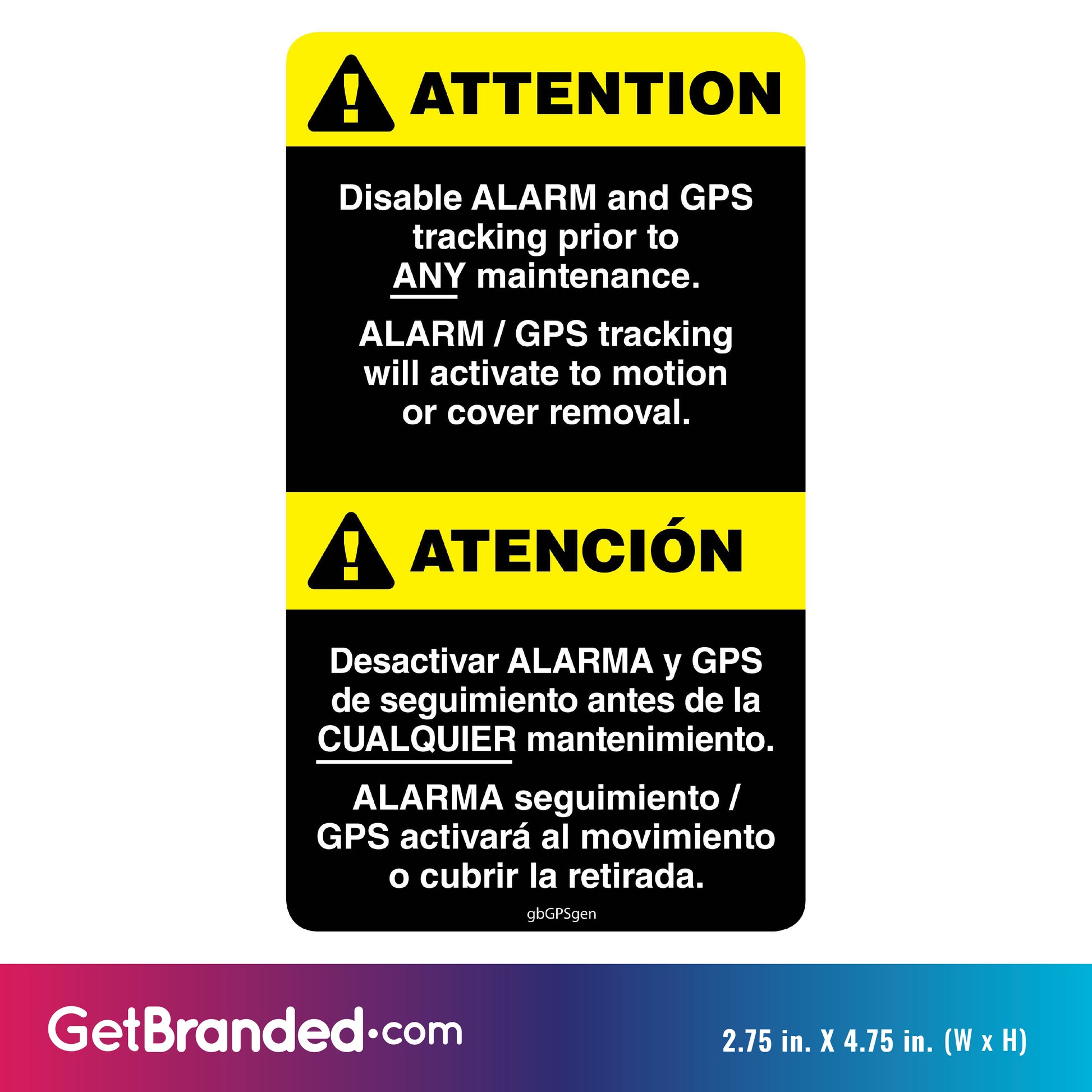 Alarm and GPS Tracking