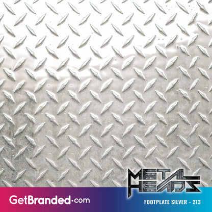 Footplate Silver MetalHeads™ Wrap