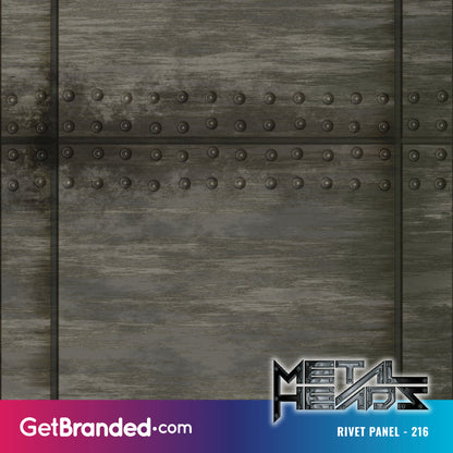 Panneau à rivets MetalHeads™ Wrap