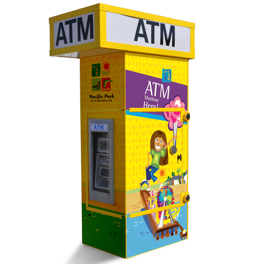 TPI Genmega GT3000 Drive-Up ATM Kiosk Enclosure Wrap