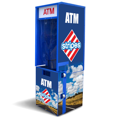 Enveloppe extérieure de boîtier de kiosque ATM à devant plat TPI