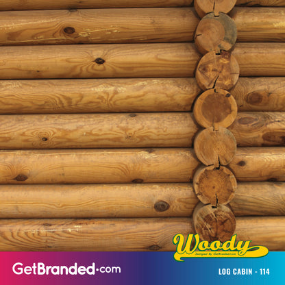 Envoltura Woody™ para cabaña de troncos