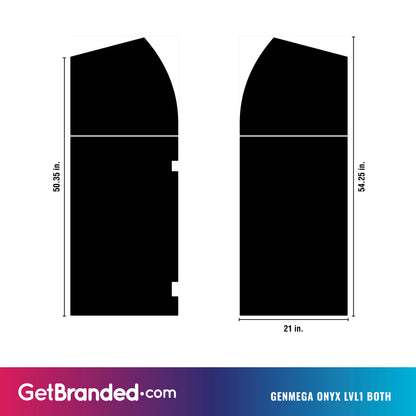 Genmega Onyx Level 1 Left & Right Side SharkSkin® Panel